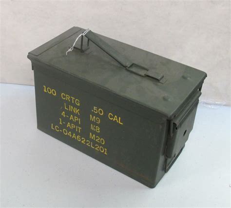 Us Army 50 Cal Ammo Box