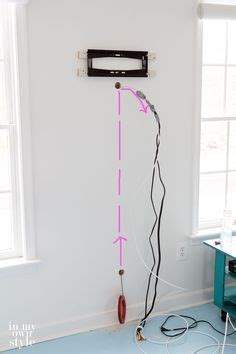 Cable hiding products for specific locations and purposes. How to Hide Cords on a Wall Mounted TV | Design per parete ...
