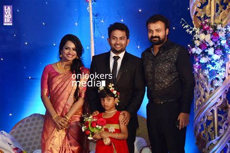 Aju varghese's father name not available. Aju Varghese Wedding reception stills - onlookersmedia