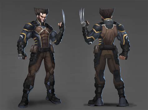 Artstation Wolverine Redesign Yishu Ci Wolverine Marvel Art
