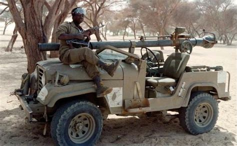 Chadian Force Armee Nationale Tchadien Great Toyota War 1987