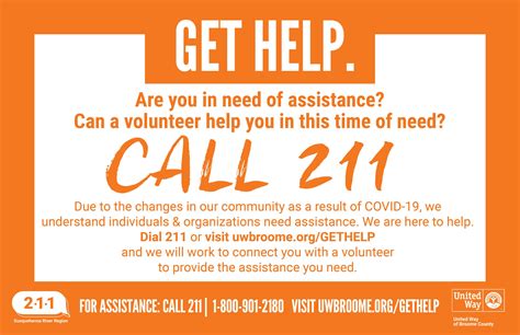 Get Help United Way Of Broome County