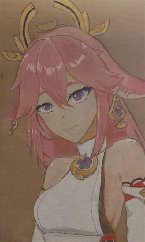 Draw Any Anime Character Traditional By Yasamii Fiverr