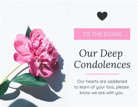 Downloadable Free Printable Condolence Cards Free Printable Floral