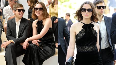 Keira Knightley Is Chic In Chanel With Husband James Righton As Couple Enjoy Front Row At Paris