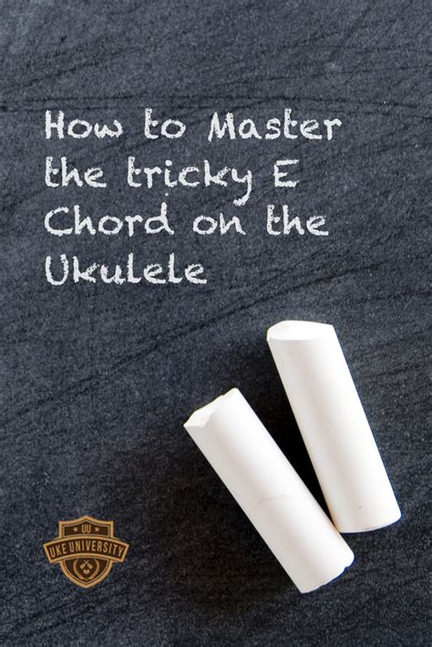 We did not find results for: How to Master the Tricky E Chord - UKE University ...