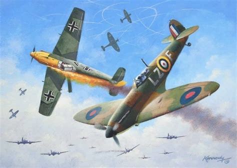 Wwii Battle Of Britain Commission By Ian Kennedy In Chris Wrights