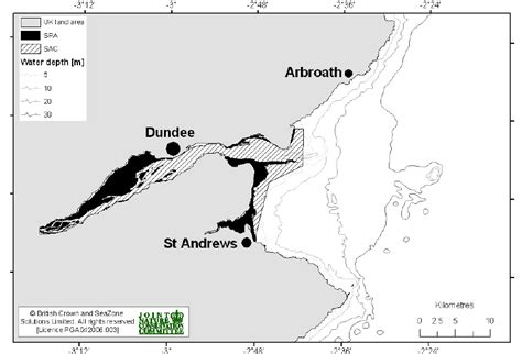 Location Of The Firth Of Tay And Eden Estuary Spa And Sac Boundaries