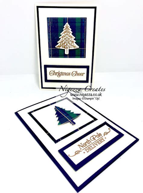 Nigezza Creates With Stampin Up Perfectly Plaid Christmas One Sheet