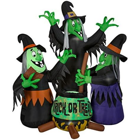 Halloween Animated Witches Brew W Projection Kaleidoscope Trick Or