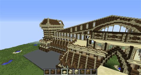 Giant Building In Progress Minecraft Map