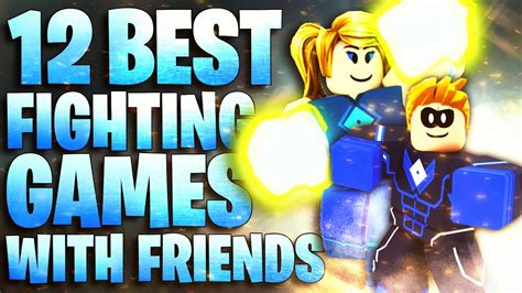 Top 12 Best Roblox Fighting Games To Play With Friends Youtube