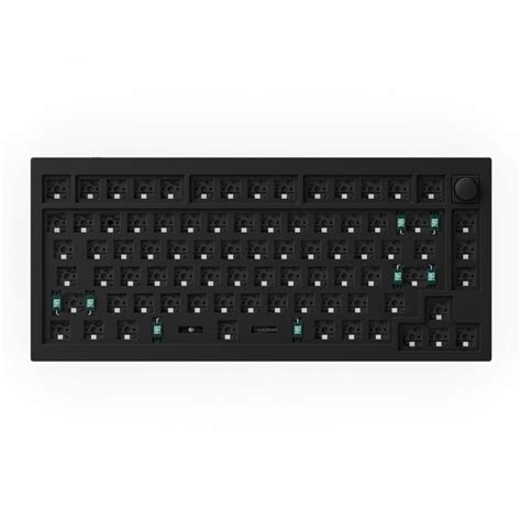 Keychron Q1 75 Barebone Rgb Wired Keyboard Black Syntech