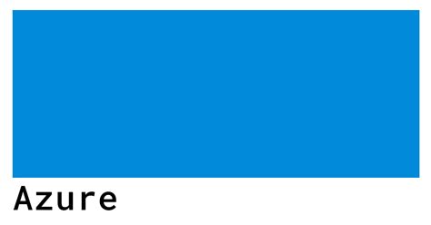 Azure Color Codes