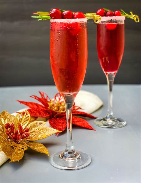 easy cranberry mimosa {video}