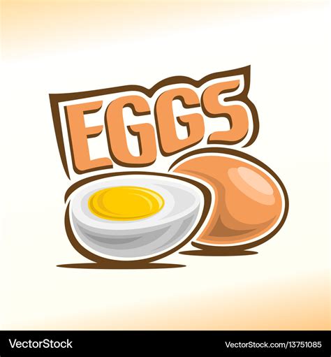 Logo For Chicken Egg Royalty Free Vector Image