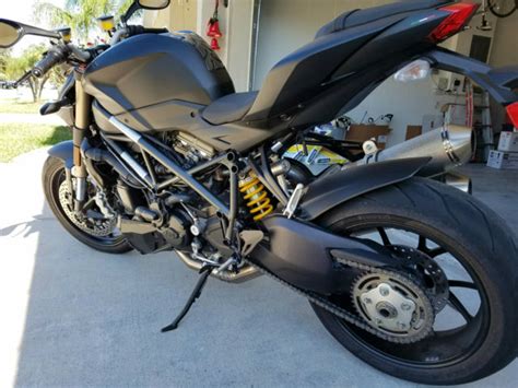 Ducati 848 1098 1198 carbon fiber ignition key case cover guard fairing cowling. LIKE NEW- 2014 Ducati StreetFighter 848 -MATTE BLACK-ONLY ...
