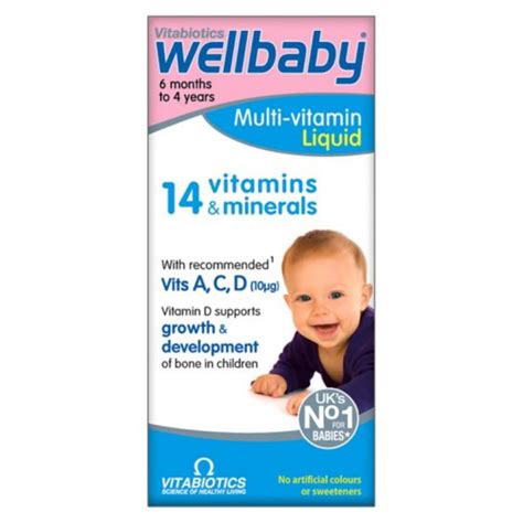 Vitabiotics Wellbaby Multi Vitamin Liquid 150ml Fast Track Global Ltd