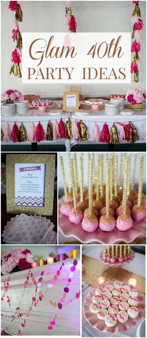 10 Awesome Ideas For 40th Birthday Party 2021