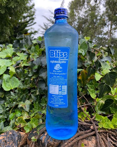 Bliss Curved Bottled Water 1l Bliss Water