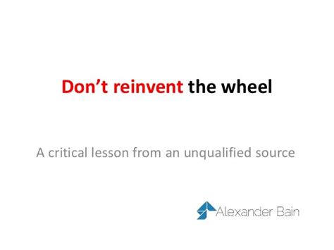 Dont Reinvent The Wheel Use High Growth Business Strategies