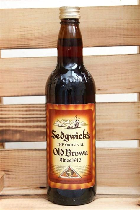 Sedgwicks Old Brown Sherry The Original Old Brown Since 1916 South