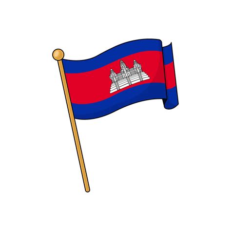 Cambodia Flag Royalty Free Stock Svg Vector And Clip Art