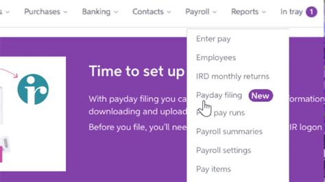 Payday Filing In Myob Essentials Youtube