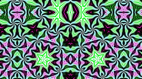 Abstract Multicolor Patterns Psychedelic Digital Art Backgrounds