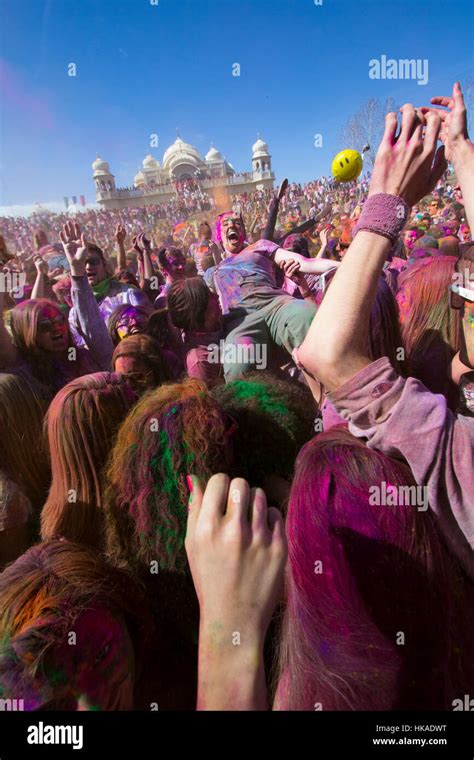Holi Festival Of Colors Stock Photo Alamy