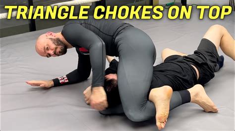 The Mounted Triangle Choke Most Powerful Top Control For Mma Youtube
