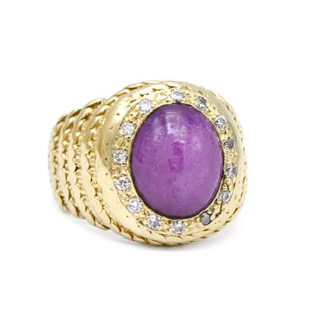 Purple Star Sapphire Ring Sandlers Diamonds And Time Columbia Sc