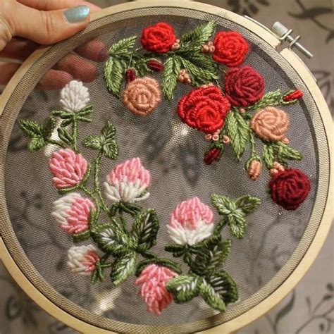 the stunning embroidery work of krista decor art babamail