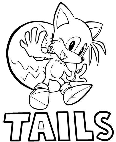 Baby Tails Coloring Page Free Printable Coloring Pages