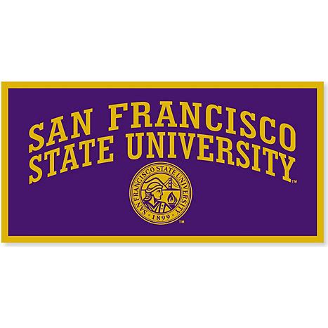 Admissions is somewhat competitive as the san francisco state acceptance rate is 67%. San Francisco State University 18''x36'' Banner | San ...