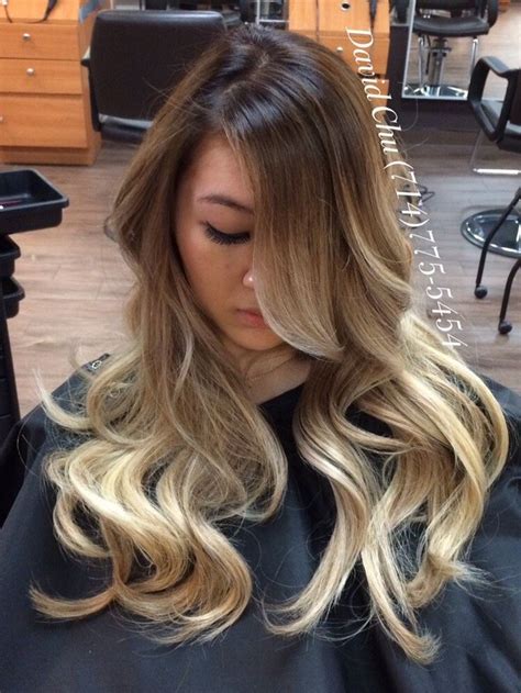 Soft blending chocolate subtle ombre on asian hair. Ombre asian hair pinterest photo 2019, Ungendered Suiting ...