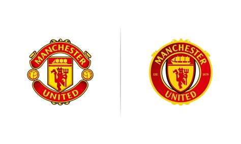 Streamlined Manchester United Logos By Socceredesign
