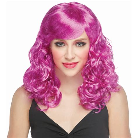 Cotton Sweety Purple Wig Halloween Costume Accessory