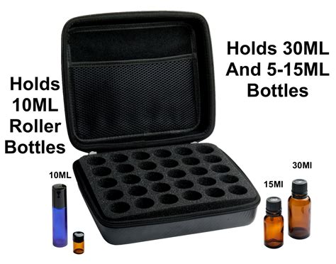 Essential Oil Carrying Case 30 Bottle Holds 5 10 15 30ml