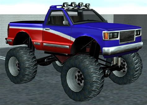 San Andreas Monster Truck Sound New Handling Gta5