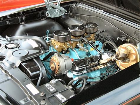 1965 Pontiac Gto 389 Tripower Engine 1965 Pontiac Gto Pontiac Gto