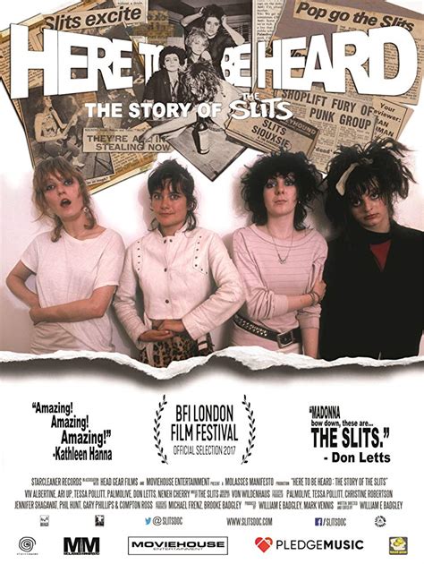 Here To Be Heard The Story Of The Slits Film Rezensionende
