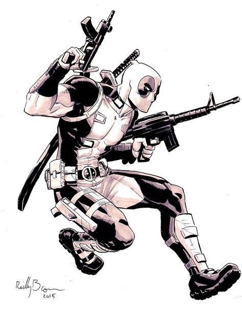 Deadpool By Reilly Brown Marvel Comic Universe Marvel Comics Art