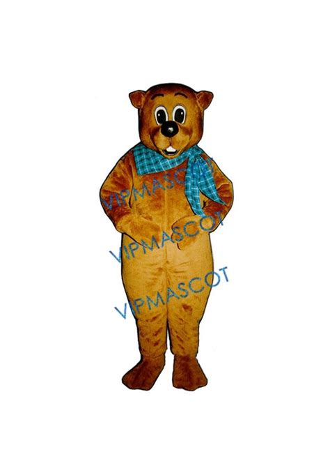 Chuckie Woodchuck Mascot Costume