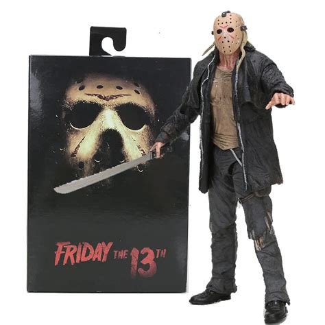 Neca Deluxe Edition Friday The 13th Action Figure Toys Ultimate Jason 2009 Remake Voorhees Toy
