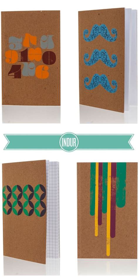 Back To School With Hand Screen Printed Notebooks By Indur