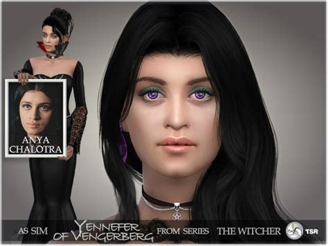 The Witcher Yennefer Of Vengerberg By Bakalia At Tsr Sims 4 Updates
