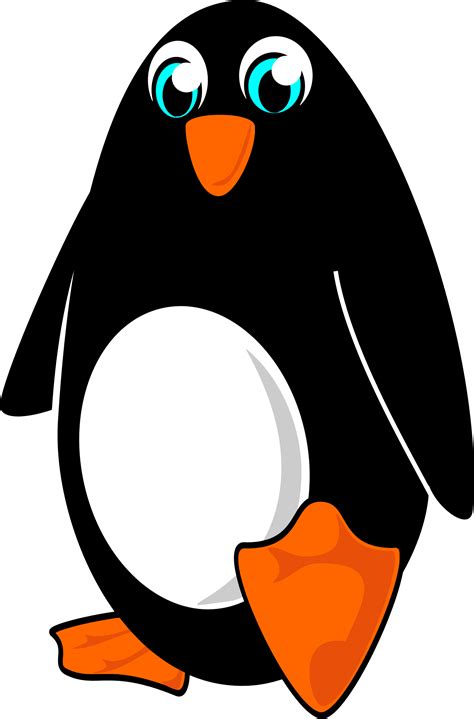 Cartoon Penguin Free Vector Graphic Penguin Animal Cute Cartoon Image