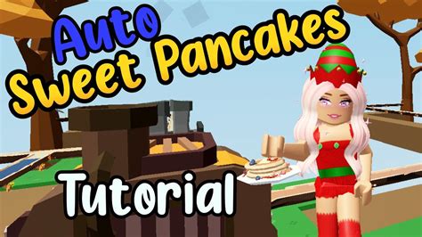 How To Make Automatic Sweet Pancakes Tutorial In Roblox Islands Youtube