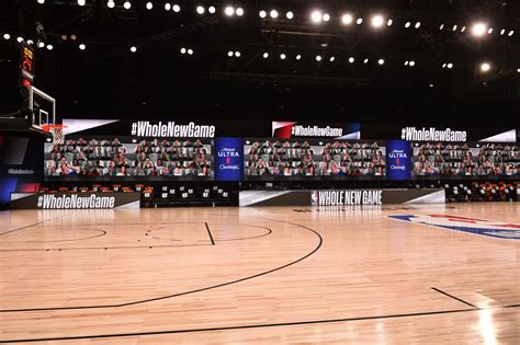 Fans Can Join Nba Broadcasts This Season On A Courtside Video Board